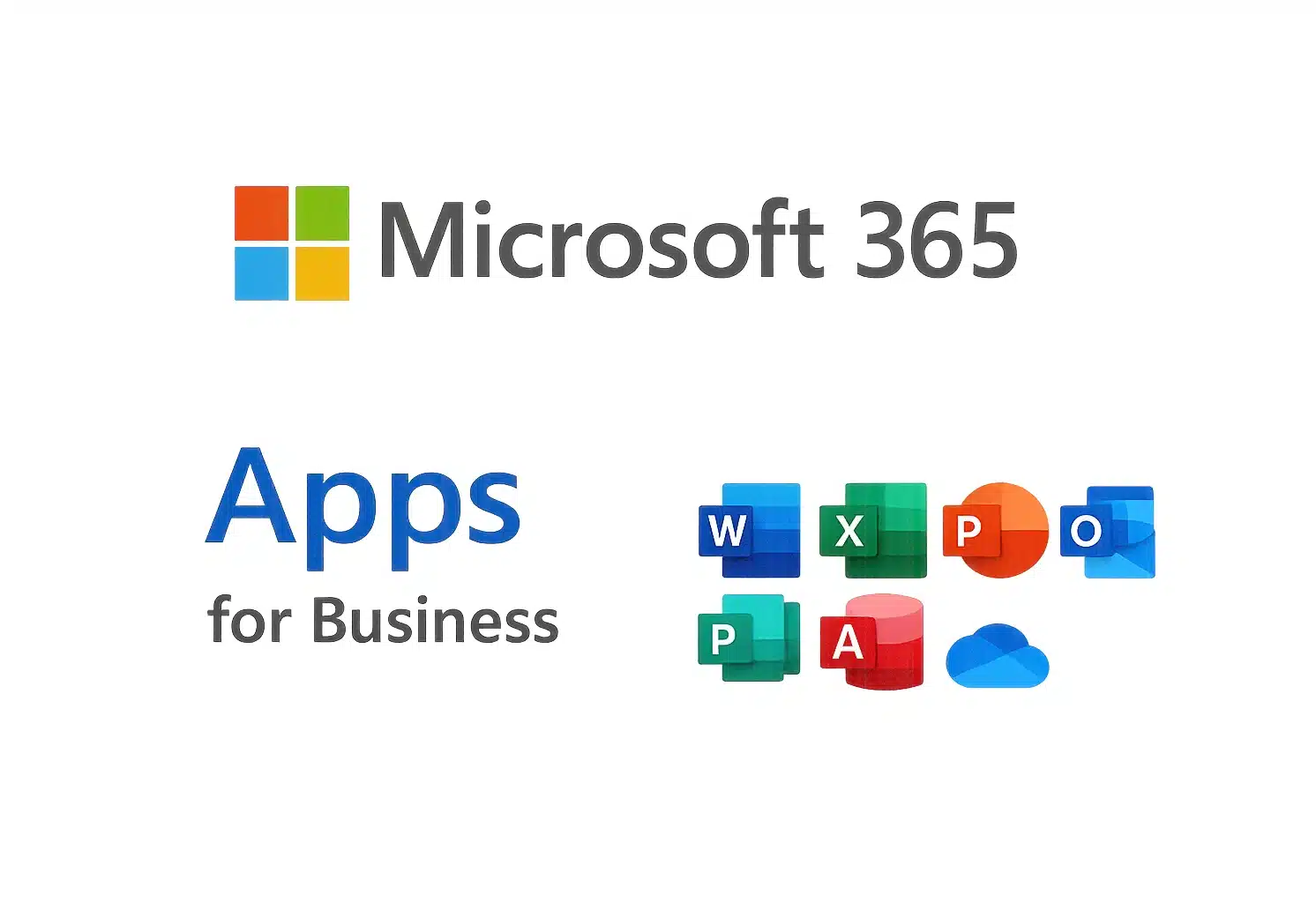 microsoft modern workplace - Microsoft 365 Business Apps suite offering email, collaboration tools, cloud storage, and modern productivity features for businesses