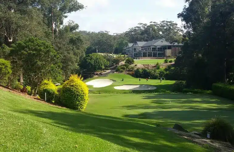 Pennant Hills Golf Club course and clubhouse photo for Sydney cyber attack news analysis