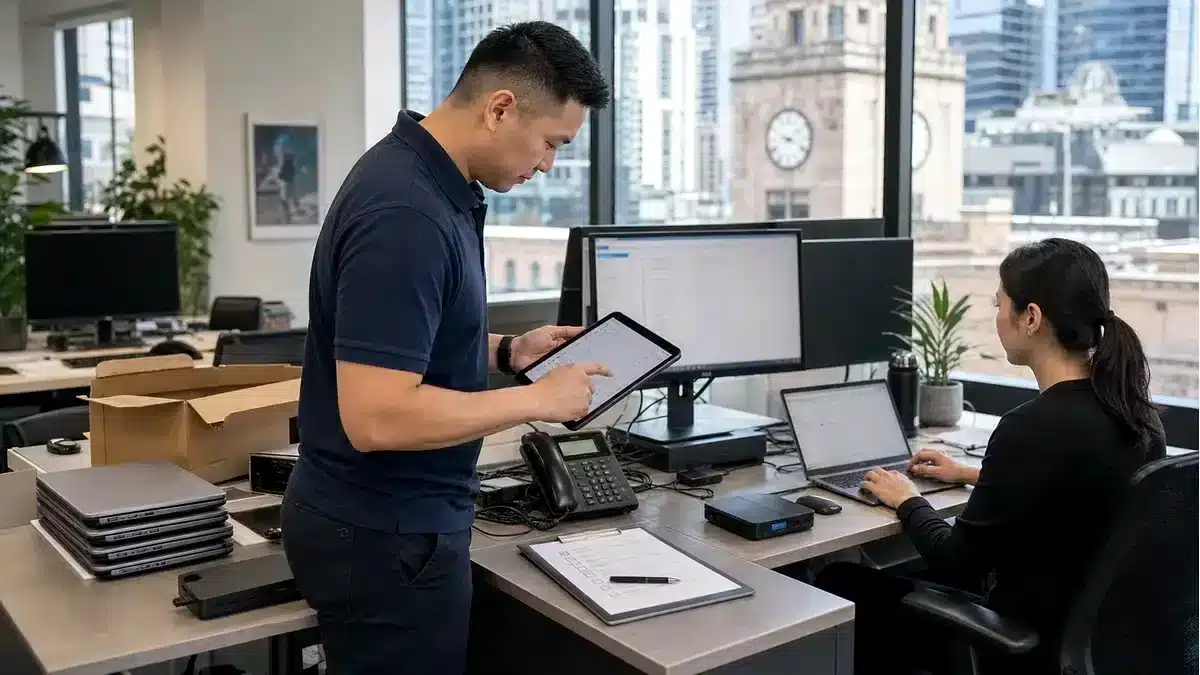 New staff and growing teams IT onboarding with Microsoft 365 device rollout