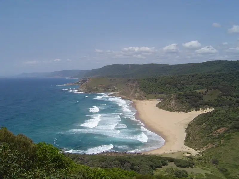 View over Burning Palms in Royal National Park, New South Wales
